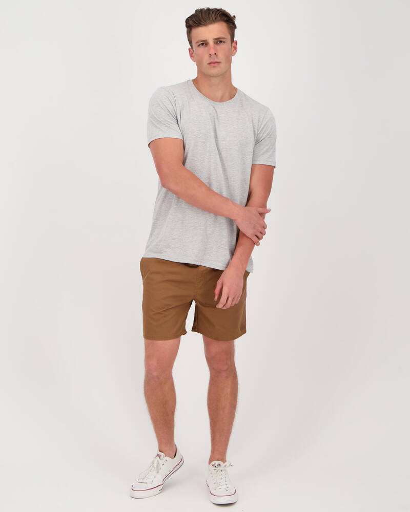 Lucid Ochre Mully Shorts for Mens
