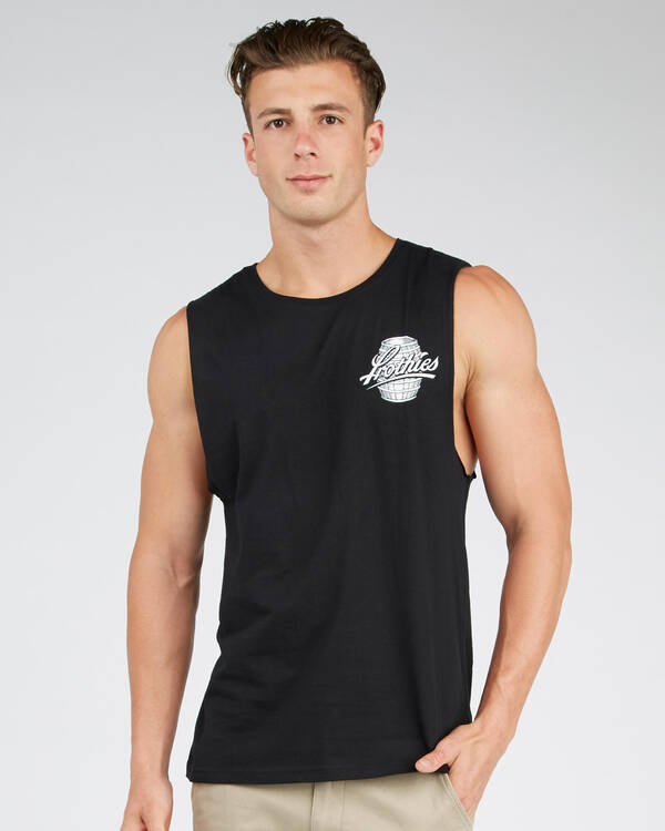 Frothies Pale Muscle Tank for Mens
