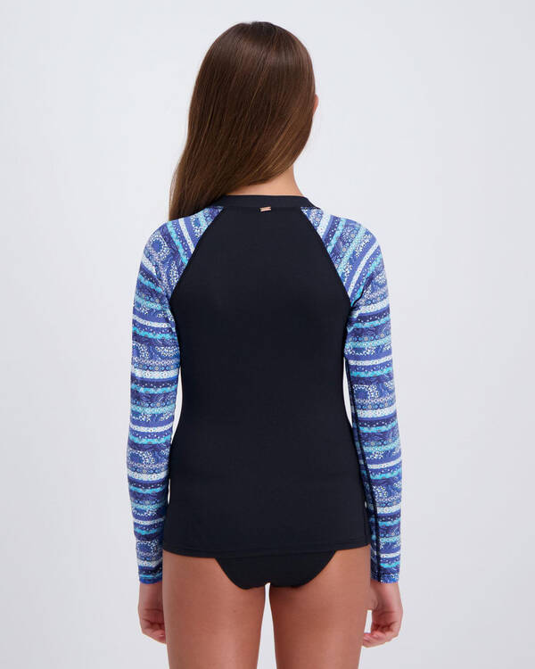 Kaiami Girls Zazu Long Sleeve Rash Vest for Womens