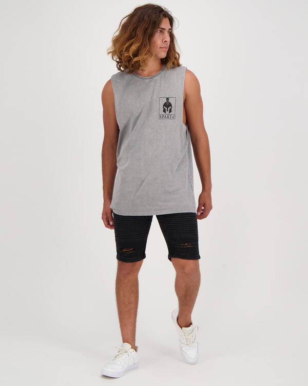 Sparta Reinforce Muscle Tank for Mens