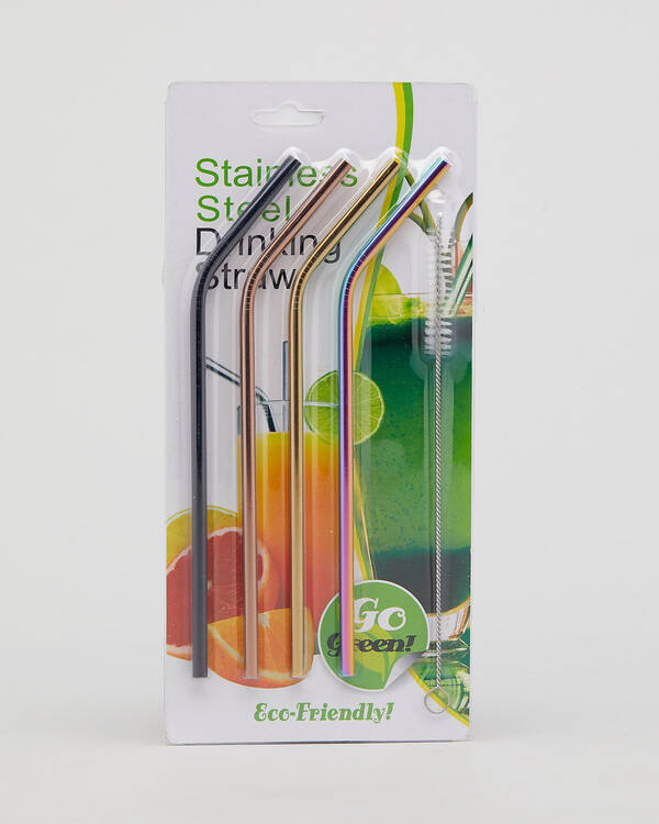 Get It Now Reusable Curve Straw for Unisex