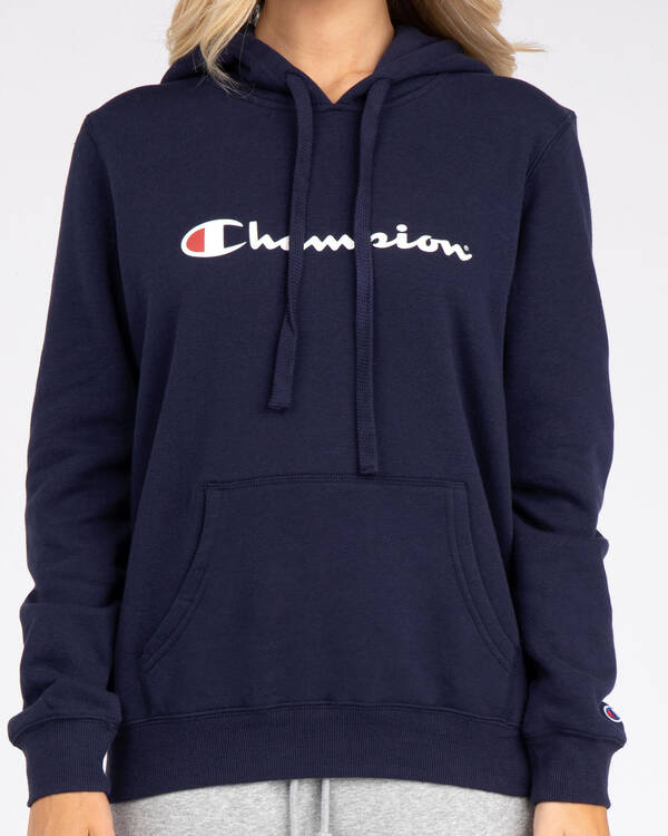 Champion Logo Hoodie for Womens