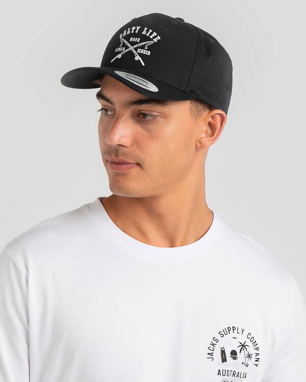 Salty Life Sinker Snapback Cap for Mens