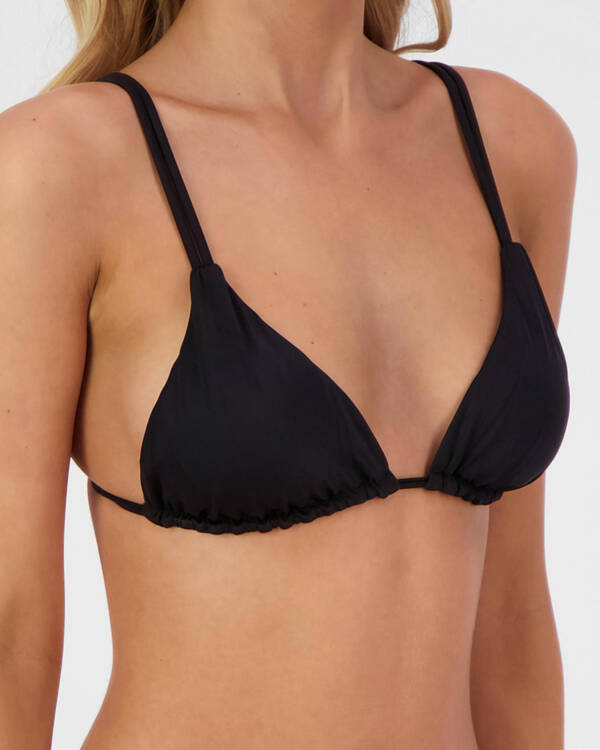 RVCA Solid Bikini Top for Womens