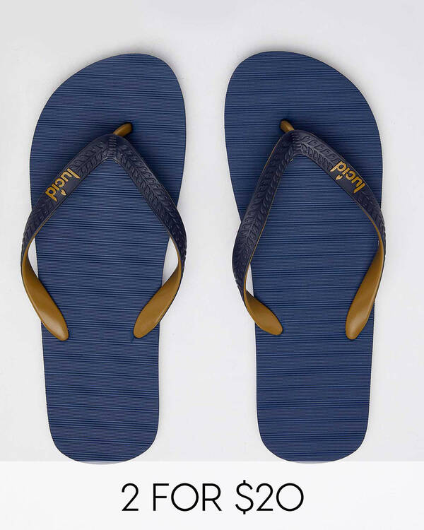 Lucid Mens Lucid Elite V6 Thongs for Mens
