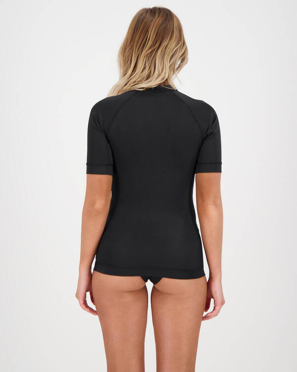 Jetpilot Corp Short Sleeve Rash Vest for Womens
