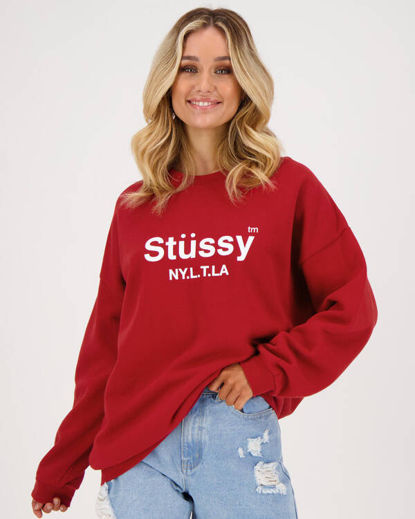 Stussy Cities Sweatshirt for Womens