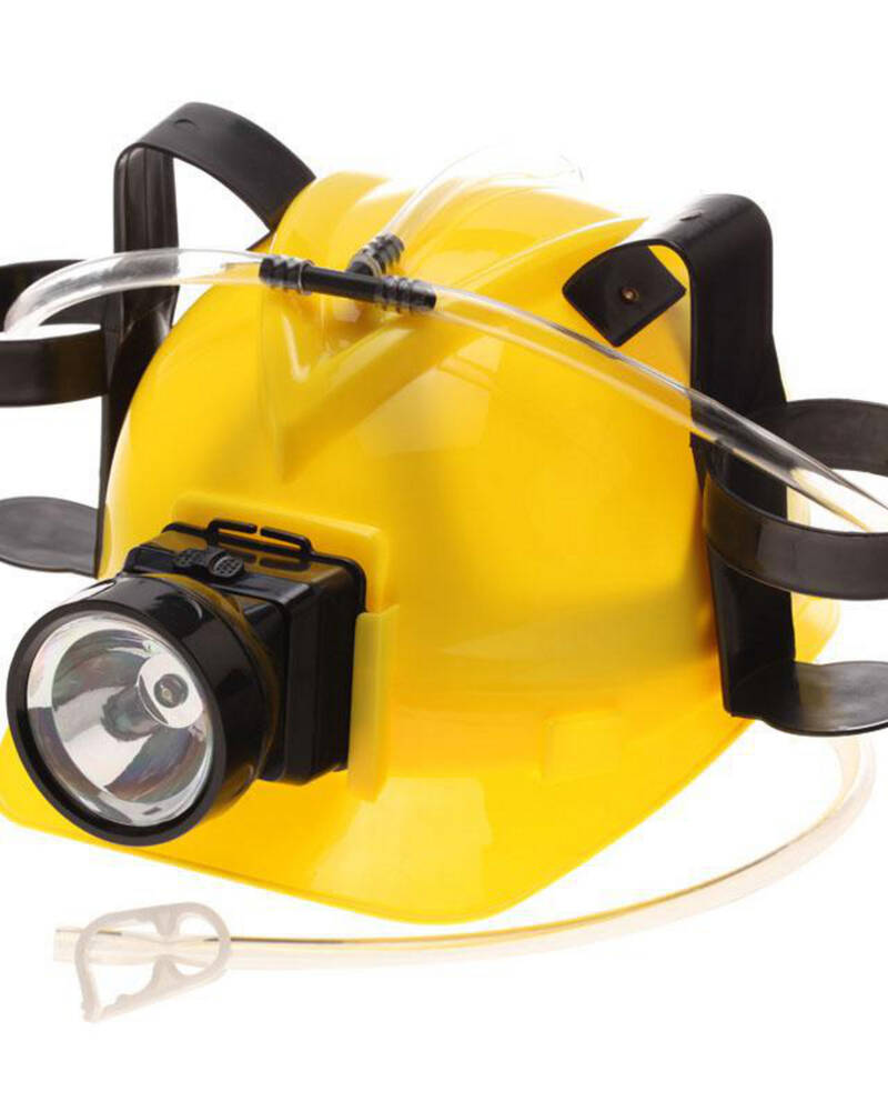 Get It Now Miner Drinking Hat for Mens