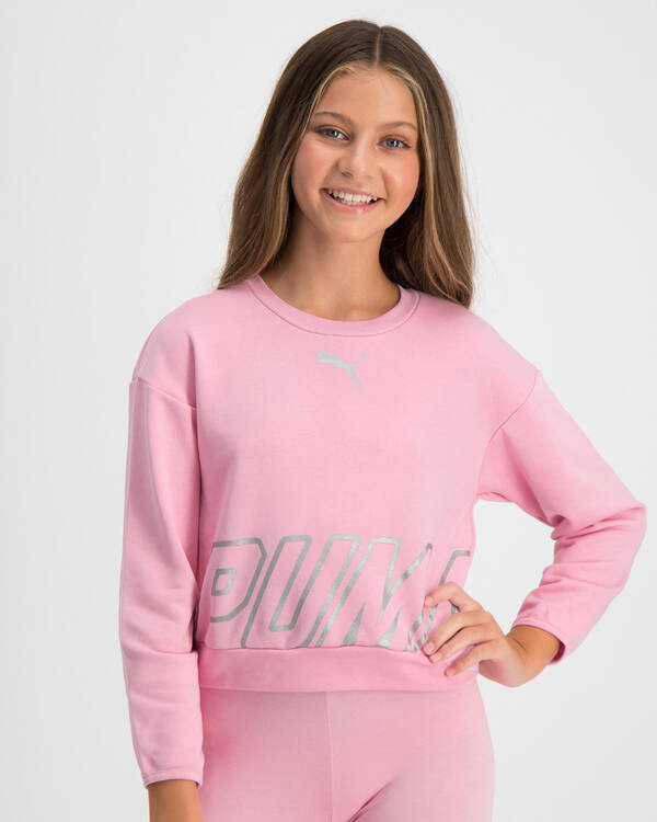 Puma Girls Alpha Sweatshirt for Womens