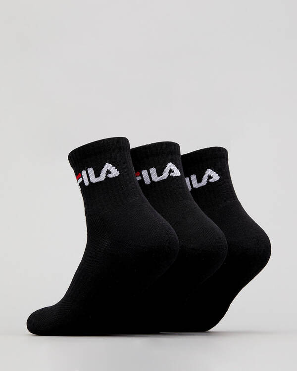 Fila Womens Quarter Crew Sock Pack for Womens