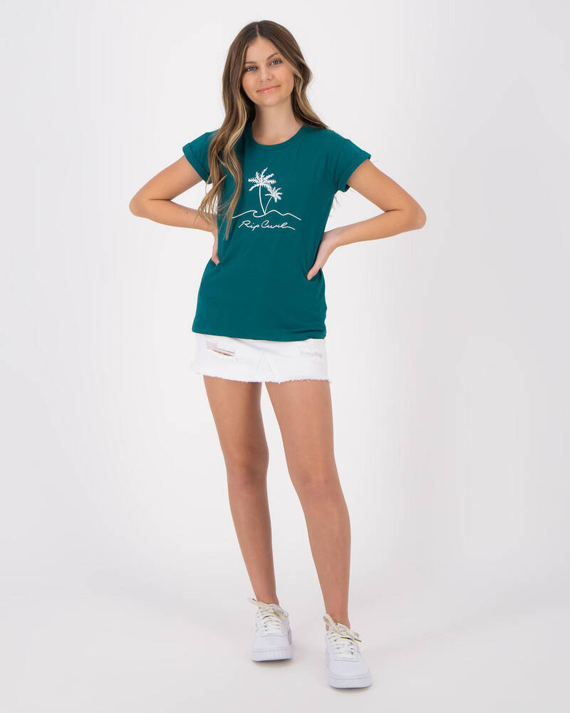 Rip Curl Girls' Sway Palm T-Shirt for Womens