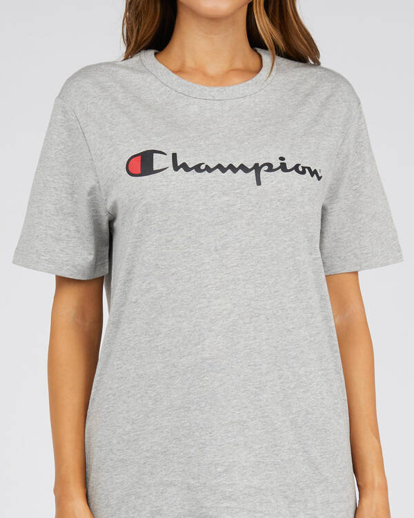 Champion Logo T-Shirt for Womens