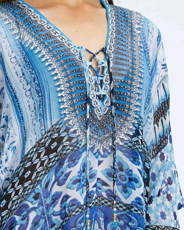 Kaiami Girls Lina Kaftan Beach Cover for Womens