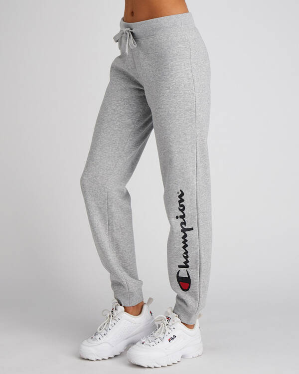 Champion Logo Track Pants for Womens
