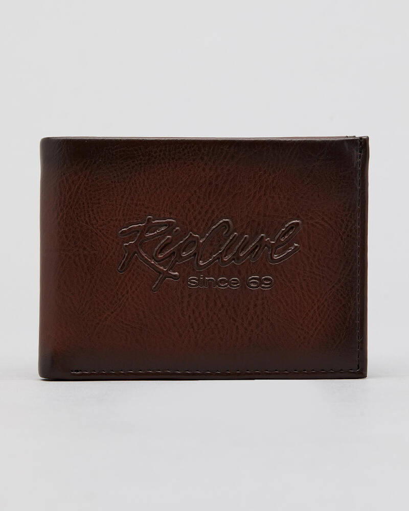 Rip Curl Logo PU All Day Wallet for Mens