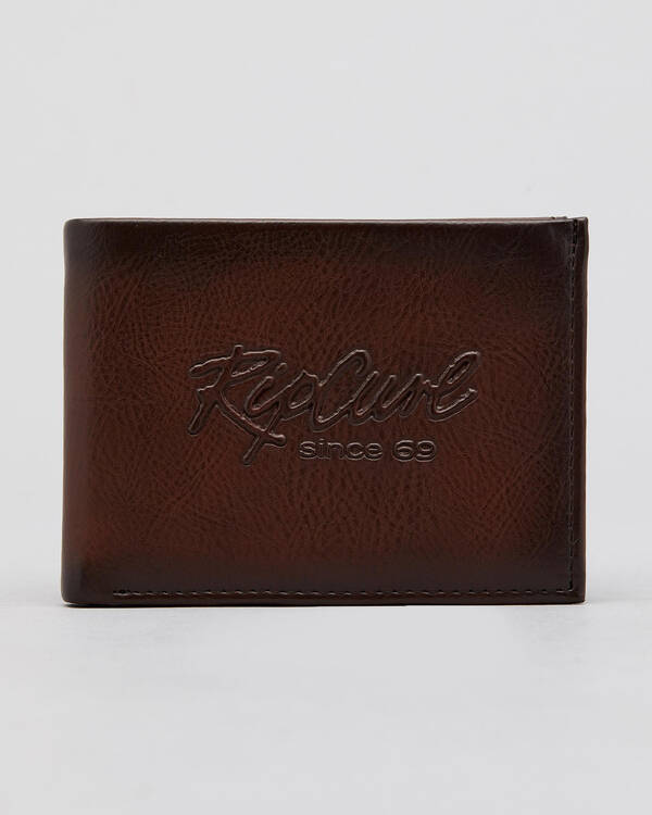 Rip Curl Logo PU All Day Wallet for Mens