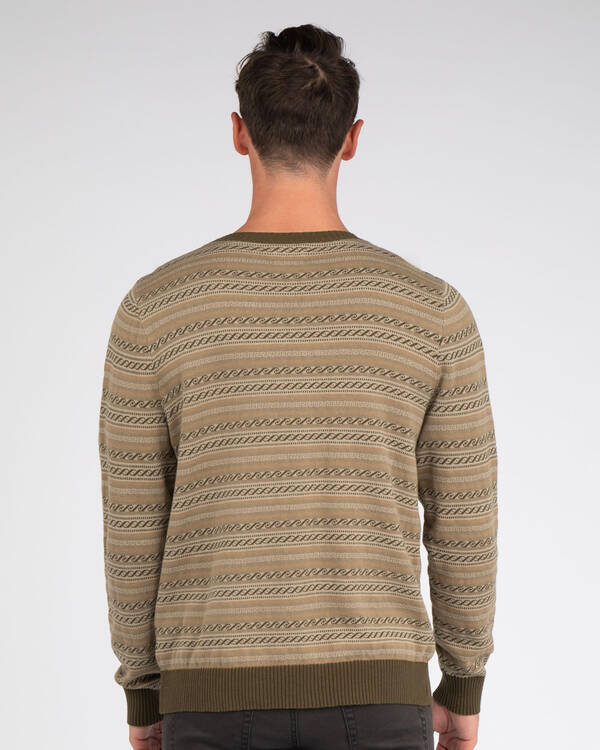 Rhythm Vibrations Knit Sweatshirt for Mens