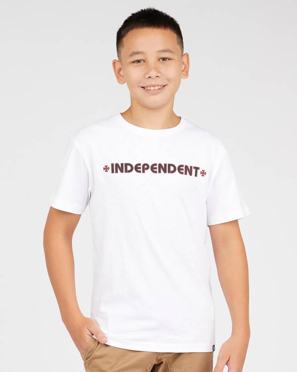 Independent Boys' Bar Cross T-Shirt for Mens