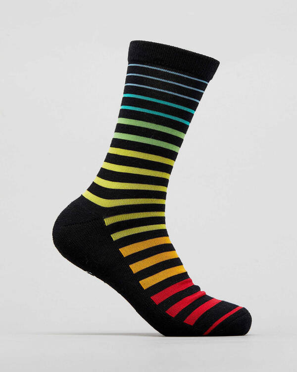 Lucid Rainbow Road Socks for Mens