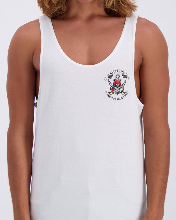 Salty Life Abandon Singlet for Mens