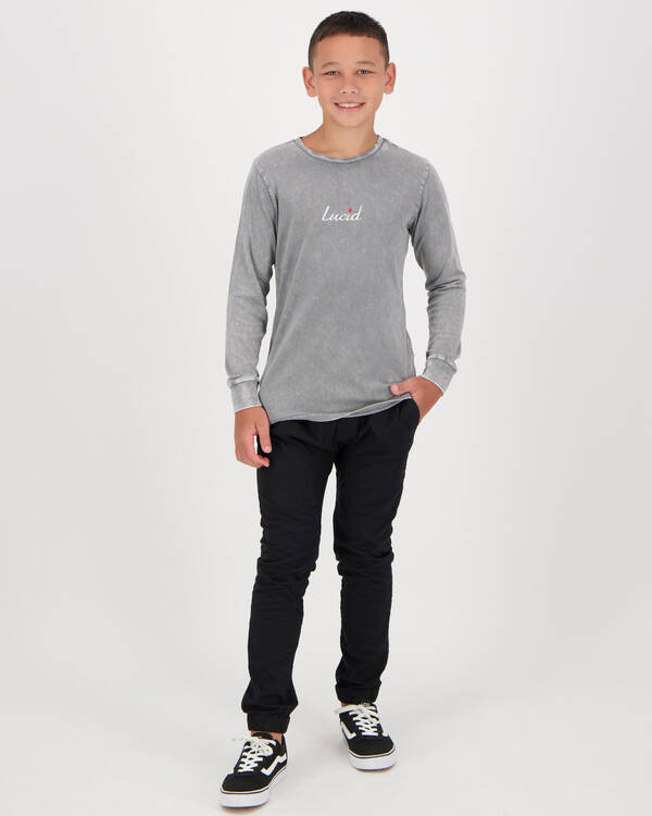 Lucid Boys Vacant Long Sleeve T-Shirt for Mens
