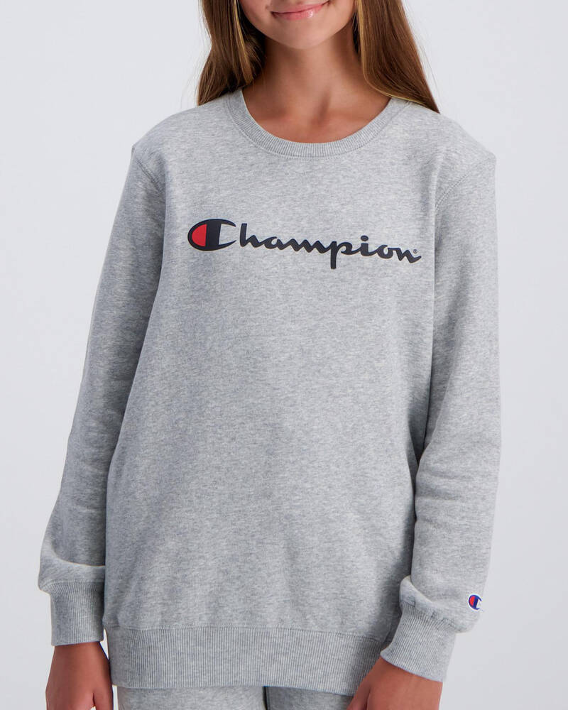 Champion Girls' Logo Sweatshirt for Womens