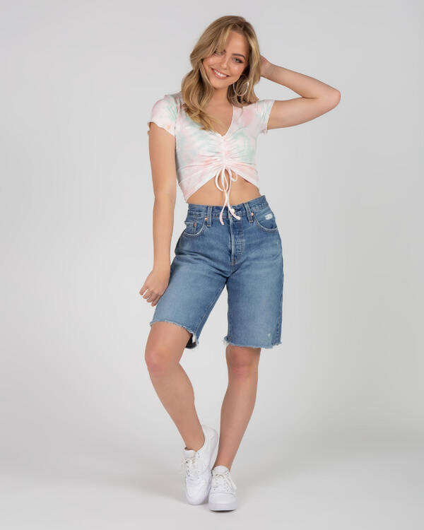 Levi's 501 Mid Thigh Shorts for Womens