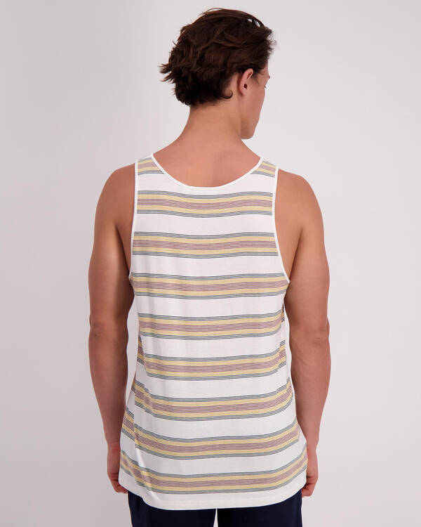 Rhythm Everyday Stripe Singlet for Mens