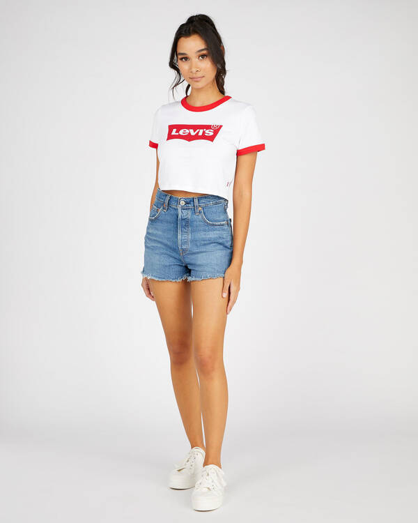 Levi's Ribcage Shorts for Womens