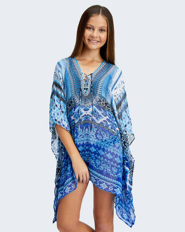 Kaiami Girls Lina Kaftan Beach Cover for Womens