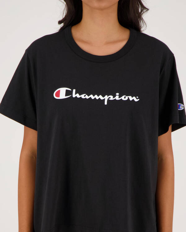 Champion Logo T-Shirt for Womens