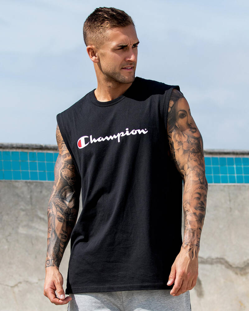 Champion Logo Muscle Tank for Mens