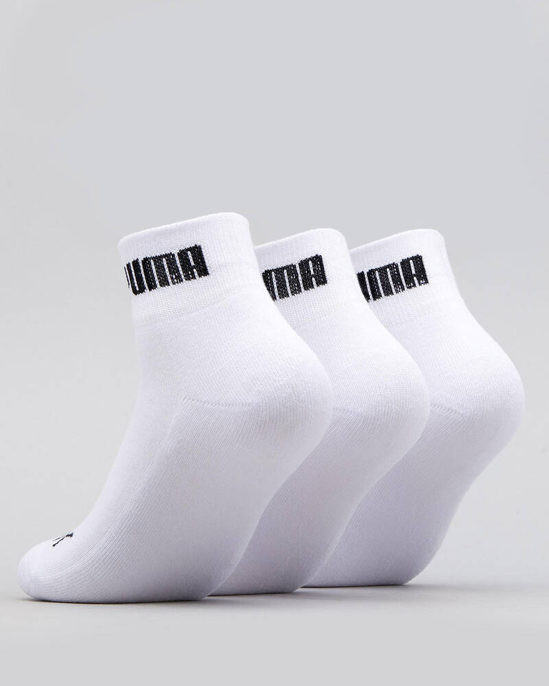 Puma Womens Quarter Crew Sock Pack for Womens
