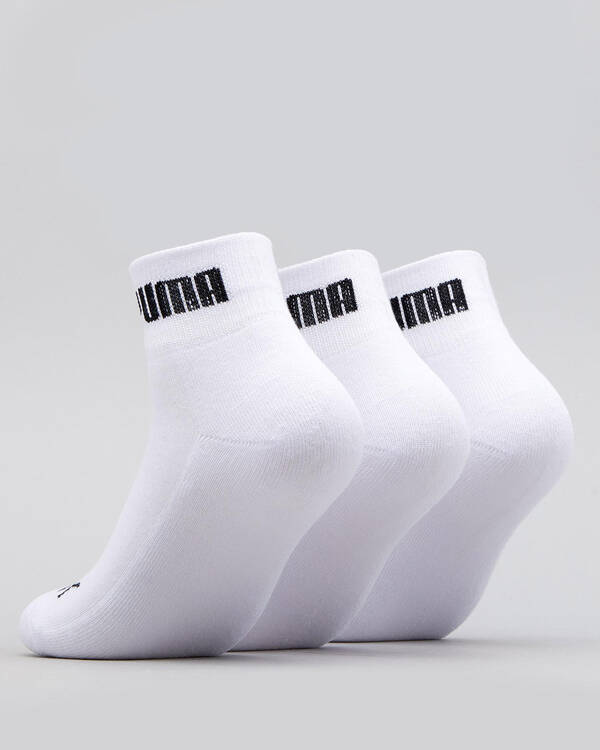 Puma Womens Quarter Crew Sock Pack for Womens