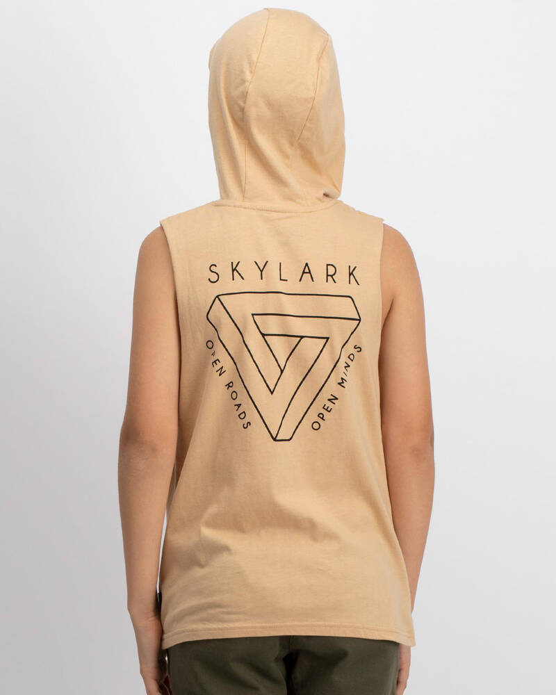 Skylark Fracture Hooded Muscle for Mens