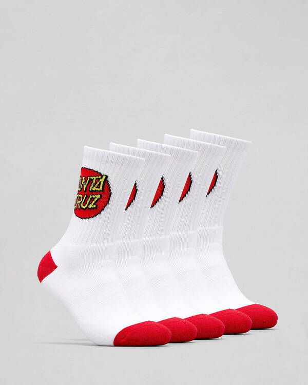Santa Cruz Boys 4 Pack Socks for Mens