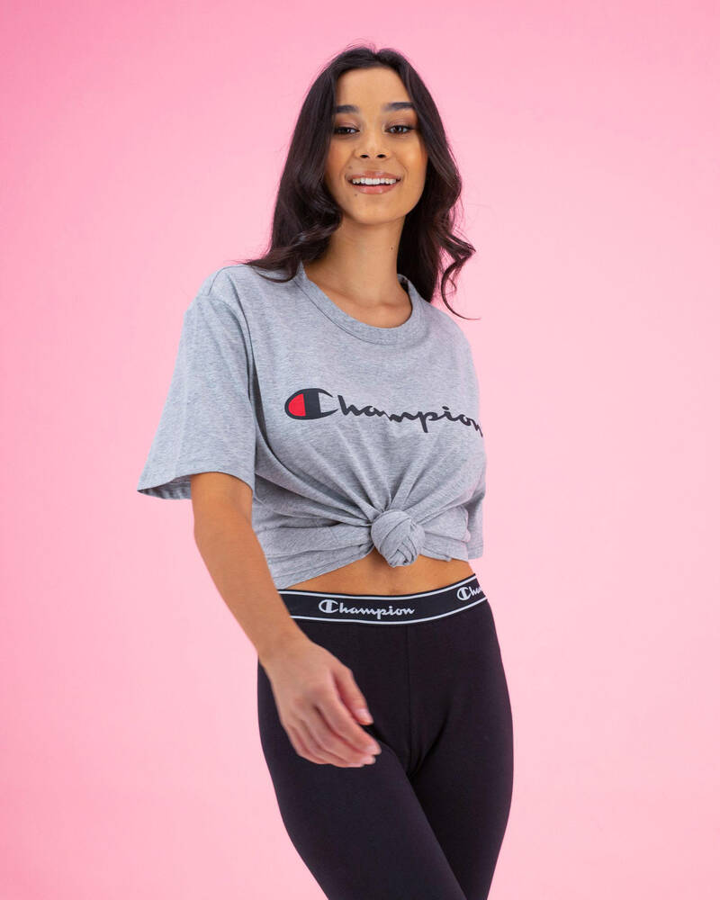 Champion Logo T-Shirt for Womens