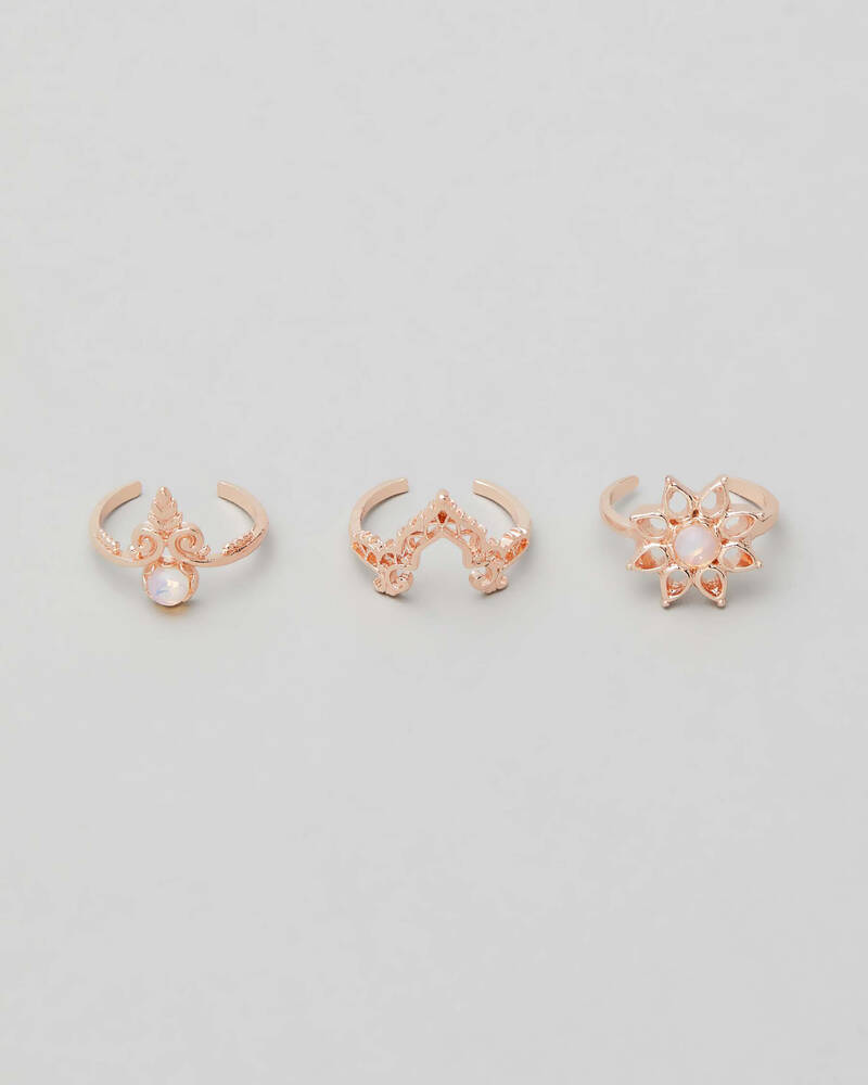Karyn In LA Althea Toe Ring Pack for Womens