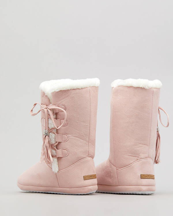 Sleepy Squirrel Jamie Slipper Boots for Womens