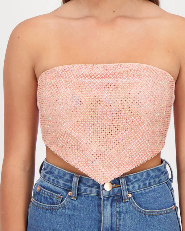 Ava And Ever Feelin' So Good Tube Top for Womens