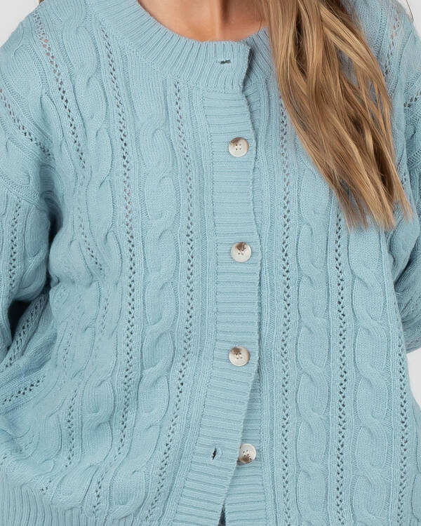 My Girl Just Friends Knit Cardigan for Womens
