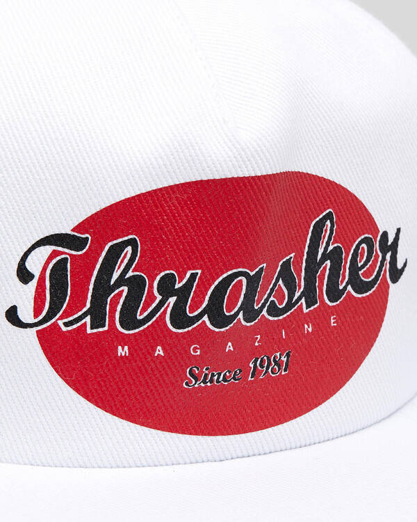 Thrasher Oval Snapback Cap for Mens