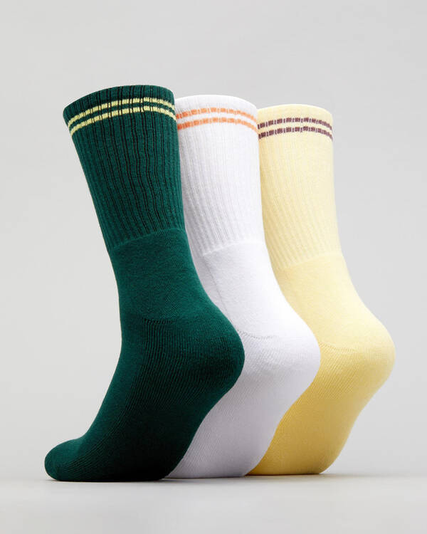 Stussy Sport Stripe Sock 3pk for Mens