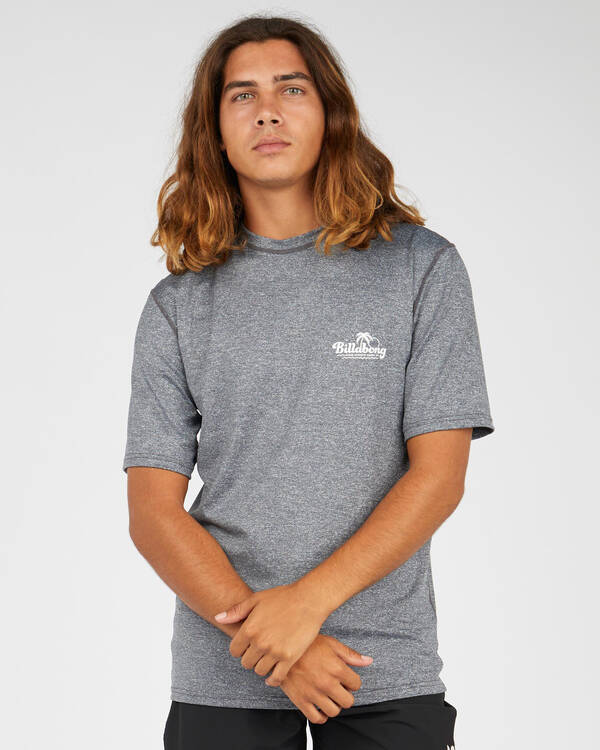 Billabong Beach Logo Rash Vest for Mens