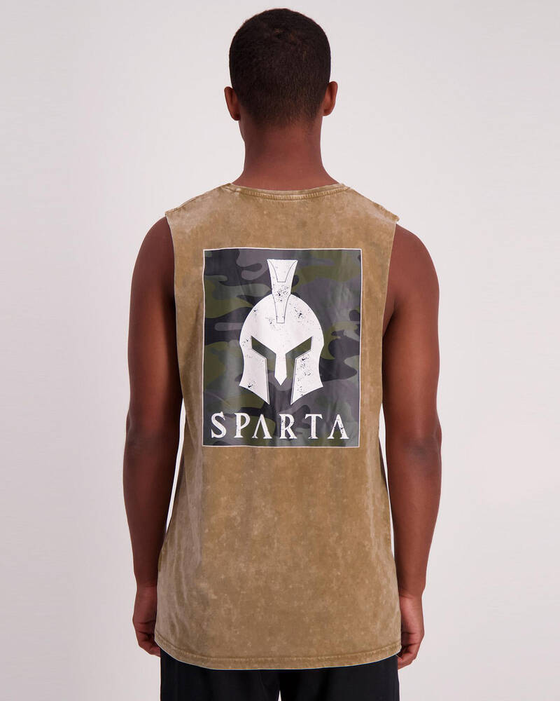 Sparta Mask Muscle Tank for Mens
