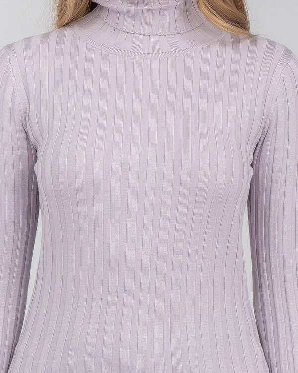 Back To Basics Late Bloomer Knit Top for Womens