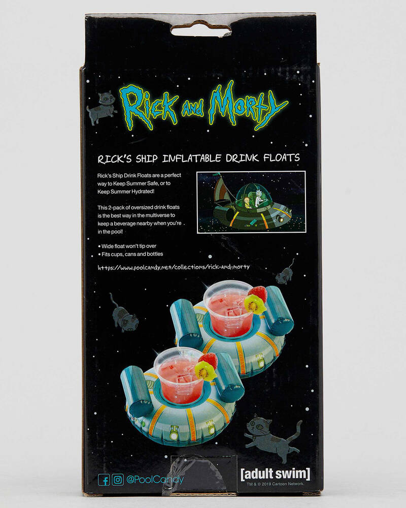 William Valentine Collection Rick And Morty Drink Float for Mens