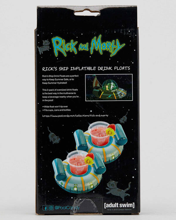William Valentine Collection Rick And Morty Drink Float for Mens