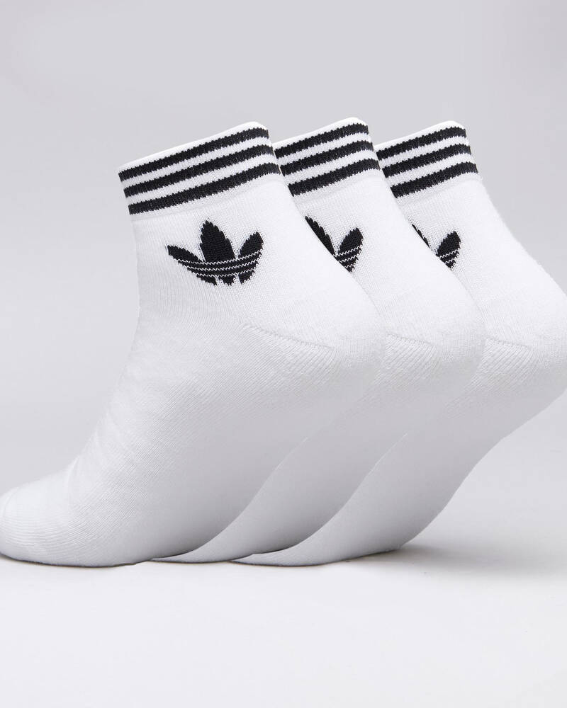 Adidas Womens Trefoil Ankle Sock Pack for Womens
