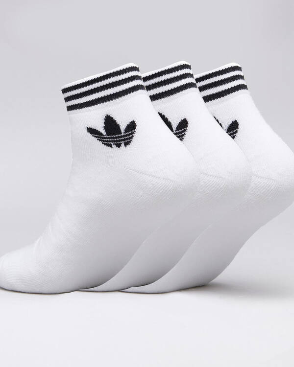 Adidas Womens Trefoil Ankle Sock Pack for Womens